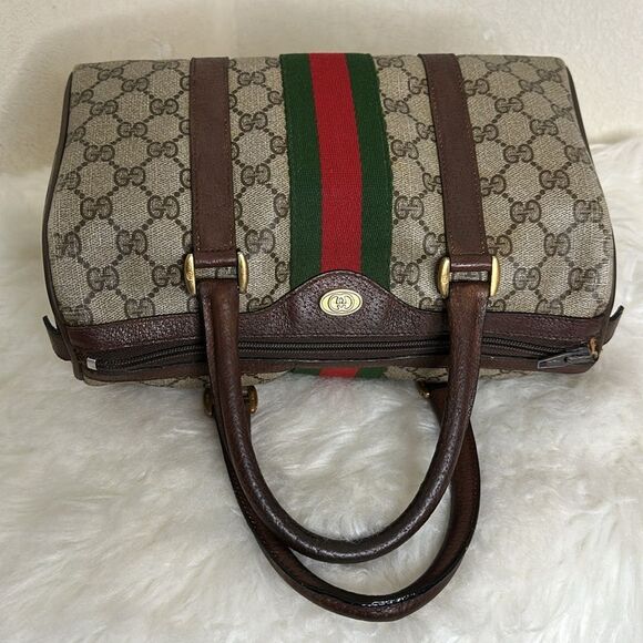 💯Authentic Gucci Boston Handbag with Cherryline 🍀 - Picture 17 of 17